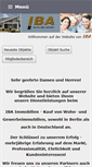 Mobile Screenshot of immobilien-iba.com